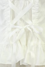 画像3: Physical Drop / フロントフリル半袖ブラウス  白 T-26-05-31-007-LO-BL-SA-ZT (3)