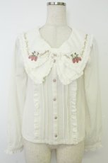 画像1: LIZ LISA / Strawberryセーラートップス  白Ｘピンク T-26-05-31-010-LO-TO-SA-ZT (1)