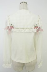 画像2: LIZ LISA / Strawberryセーラートップス  白Ｘピンク T-26-05-31-010-LO-TO-SA-ZT (2)