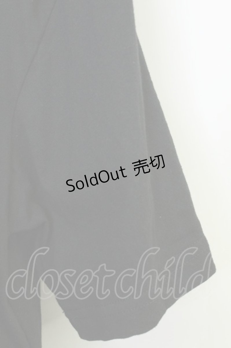 画像4: REFLEM / ラインストーンロゴ半袖Tシャツ XXL 黒Ｘ赤 T-26-05-31-016-PU-TO-SA-ZT (4)