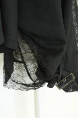 画像3: AdaNous / 枝垂れるriders-style hoodie  黒ｘシルバー T-26-05-31-018-LO-TO-SA-ZT (3)