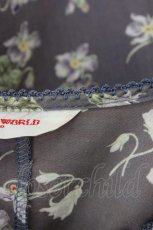 画像4: WONDERFUL WORLD / すみれ総柄半袖ワンピース  ラベンダー T-26-06-04-033-LO-OP-SA-ZT (4)