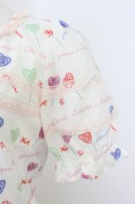 画像4: Lolime / Lollipop Candyワンピース  白 T-26-06-04-008-LO-OP-SA-ZT (4)