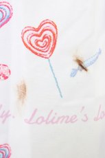 画像5: Lolime / Lollipop Candyワンピース  白 T-26-06-04-008-LO-OP-SA-ZT (5)