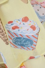 画像5: Emily Temple cute / アイスクリームノースリーブワンピース  イエロー T-26-06-04-011-ET-OP-SA-ZT (5)