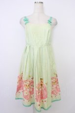 画像1: Emily Temple cute / アフタヌーンティーノースリーブワンピース  ミント T-26-06-04-012-ET-OP-SA-ZT (1)