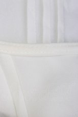 画像4: Amavel / チョコ刺繍スクエア衿プルオーバーブラウス  白Ｘブラウン T-26-06-04-002-CA-BL-SA-ZT (4)