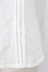 画像5: Amavel / チョコ刺繍スクエア衿プルオーバーブラウス  白Ｘブラウン T-26-06-04-002-CA-BL-SA-ZT (5)