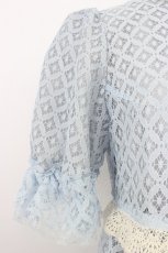 画像3: Emily Temple cute / Sleepレースワンピース  サックス T-26-06-04-020-ET-OP-SA-ZT (3)