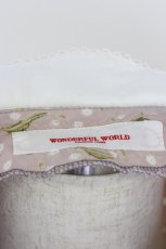 画像4: WONDERFUL WORLD / ミニフラワー総柄半袖ワンピース  ピンクＸ白 T-26-06-04-021-LO-OP-SA-ZT (4)