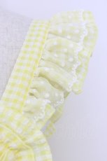 画像3: Angelic Pretty / Heartギンガムフリルエプロン  イエロー T-26-06-13-024-AP-ZA-SA-ZT (3)