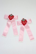 画像1: Angelic Pretty / Little StrawberryクリップSet  ピンク T-26-06-13-029-AP-AC-SA-ZT (1)