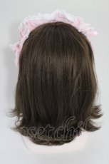 画像2: Angelic Pretty / Dolceフリルカチューシャ  ピンクＸ白 T-26-06-13-038-AP-AC-SA-ZT (2)