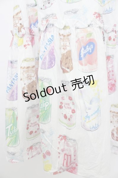 MILK / Drink meスカート 白 T-26-06-13-014-ML-SK-SA-ZT678 - closet
