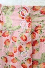 画像3: PINK HOUSE / 苺ブーケ柄カットソースカート  ピンク T-26-06-14-028-LO-SK-SA-ZT (3)