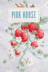 画像5: PINK HOUSE / いちご柄バケツバッグ  サックス T-26-06-14-033-LO-BG-TE-ZT (5)