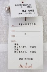 画像5: Amavel / ドットチュールブラウス  白 T-26-06-14-004-CA-BL-SA-ZT (5)