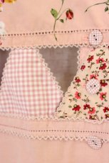 画像3: PINK HOUSE / ブーケ柄三角パッチワークベスト  ピンク T-26-06-14-009-LO-TO-SA-ZT (3)