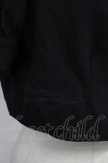 画像5: Jamie エーエヌケー / サイドクラッシュシャツショートトップス  黒 T-26-06-17-035-LO-BL-SA-ZT (5)