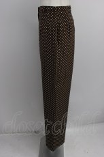 画像3: INGEBORG / ドットプリント金ボタンパンツ  ブラウン T-26-06-17-049-LO-PA-SA-ZT (3)