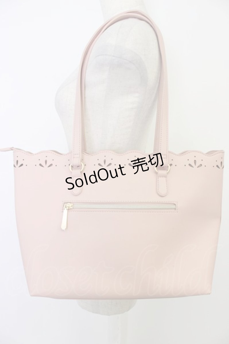 画像2: m petit by misako / サンリキャラクターズコラボトートバッグ  ピンク T-26-06-19-029-LO-BG-SA-ZTK040 (2)