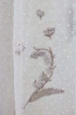 画像4: PINK HOUSE / 鈴蘭刺繍ドットチュールブラウス  ピンク T-26-06-19-006-LO-BL-SA-ZT (4)