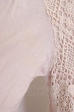 画像5: PINK HOUSE / ニットフラワー切替チュニックワンピース  ピンク T-26-06-19-017-LO-OP-SA-ZT (5)