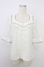 画像1: axes femme / ブラウス   T-26-06-20-002-AX-BL-SA-ZT (1)