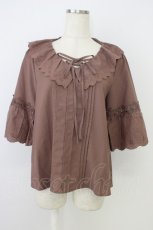 画像1: axes femme / ブラウス   T-26-06-20-020-AX-BL-SA-ZT (1)