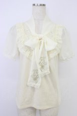 画像1: axes femme / ブラウス   T-26-06-26-001-AX-BL-SA-ZT (1)