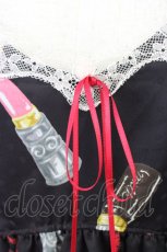 画像5: MILK / ラブ・ルージュスリップドレス  黒 T-26-06-26-003-ML-OP-SA-ZT (5)