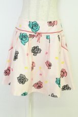 画像1: MILK / ローズプリントスカート  ピンク T-26-07-05-032-ML-SK-SA-ZT (1)