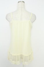 画像2: axes femme / ミニバラキャミ M アイボリー T-26-07-05-001-AX-TO-SA-ZT (2)