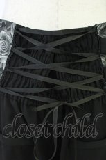 画像4: devil inspired / 薔薇柄切替パンツ XL 黒 T-26-07-05-045-LO-PA-SA-ZT (4)