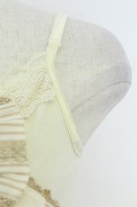 画像4: axes femme / ストライプビッグリボンキャミ M アイボリー T-26-07-05-002-AX-TO-SA-ZT (4)