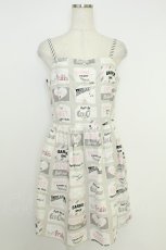 画像1: MILK / MILK TOWNドレス  グレーベース T-26-07-05-019-ML-OP-SA-ZT (1)