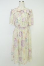 画像1: axes femme / 花火柄ワンピース  アイボリー T-26-07-05-020-AX-OP-SA-ZT (1)