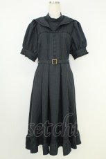 画像1: Kurumi Collaboration / マリンアカデミアワンピース L ネイビー T-26-07-08-024-LO-OP-SA-ZT (1)