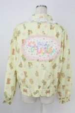 画像2: Nile Perch / うさぎさんプリントブルゾン  イエロー T-26-07-08-028-LO-JA-SA-ZT (2)