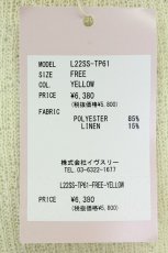 画像5: lilLilly / 刺繍入りトップス  イエロー T-26-07-08-003-LO-BL-TE-ZT (5)
