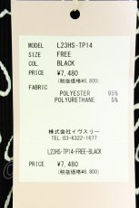画像5: lilLilly / カットアウトリブメロートップス  黒 T-26-07-08-010-LO-TO-TE-ZT (5)