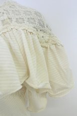 画像3: axes femme / ボーダービジュートップス  アイボリー T-26-07-08-002-AX-TO-SA-ZT (3)