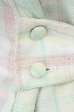 画像3: Amavel / Juicy Checkワンピース  ミントＸピンクチェック T-26-07-11-003-CA-OP-SA-ZT (3)