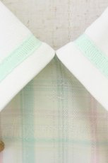 画像4: Amavel / Juicy Checkワンピース  ミントＸピンクチェック T-26-07-11-003-CA-OP-SA-ZT (4)