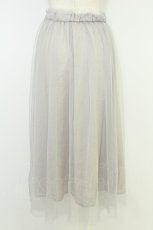 画像2: Fi.n.t / フリルサスペンダー付きチュールスカート  グレー T-26-07-11-030-CA-SK-SA-ZT059 (2)