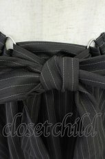 画像3: axes femme / ベルト付フィッシュテールスカート  チャコール T-26-07-11-033-AX-SK-SA-ZT (3)