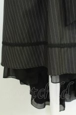 画像4: axes femme / ベルト付フィッシュテールスカート  チャコール T-26-07-11-033-AX-SK-SA-ZT (4)