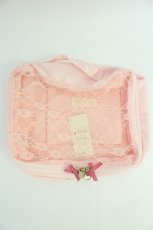 画像1: Maison de FLEUR / EC限定トラベル収納ケース  ピンク T-26-07-11-039-LO-ZA-SA-ZT (1)