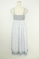 画像2: axes femme / クラシック花柄マキシワンピース  ラベンダー T-26-07-11-008-AX-OP-SA-ZT (2)