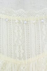 画像4: axes femme / 総レース切替インナープルオーバー  アイボリー T-26-07-11-001-AX-TO-SA-ZT (4)